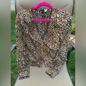 Animal Print blouse